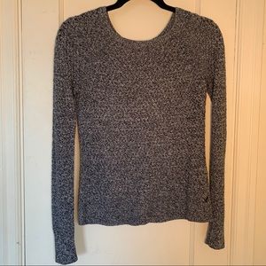 Black & White knit sweater. American eagle